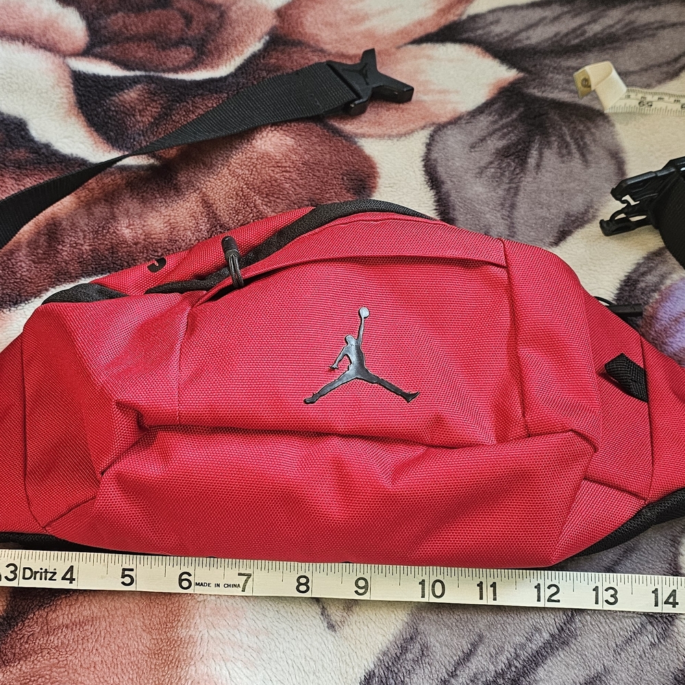 Jordan Red Belt Bag for Men